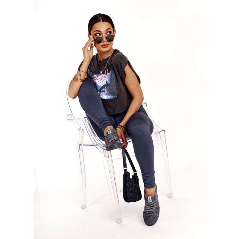 Ženske tenisice Big Star Grey DD274440 siva 1