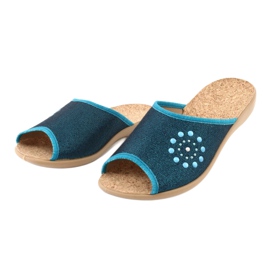 Befado ženske cipele pu 254D105 plava plava 3