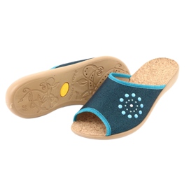 Befado ženske cipele pu 254D105 plava plava 4