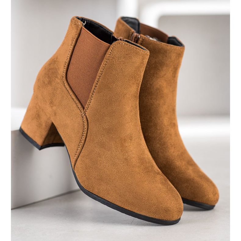 Clowse Klasične čizme od antilopa smeđa 1