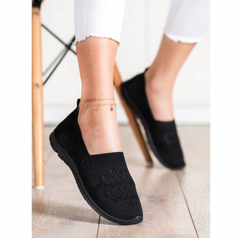Ažurni Slipony MCKEYLOR crna 1
