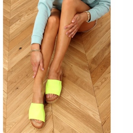 Žute Ženske žute papuče 38846 Fluorescentno žute žuta boja 1