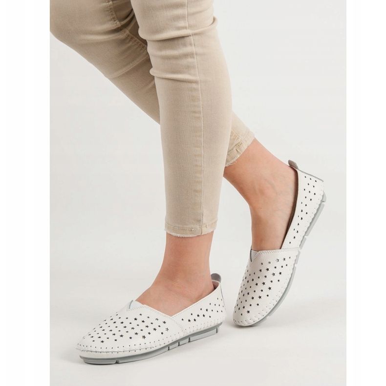 Kylie Kožne ženske cipele bijela 2