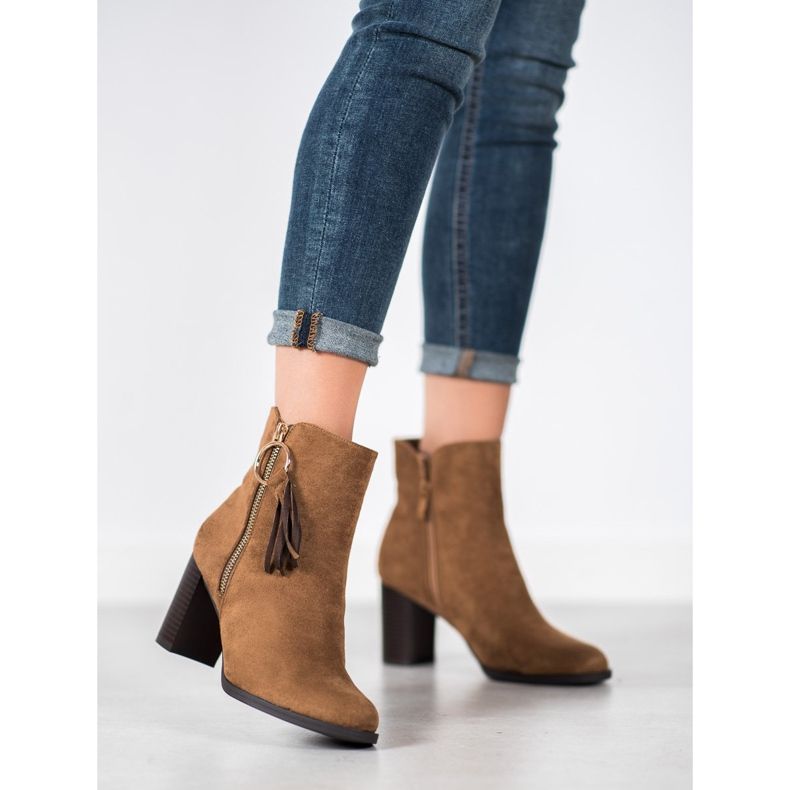 Filippo Elegantne čizme od antilopa smeđa 1