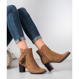 Filippo Elegantne čizme od antilopa smeđa 2