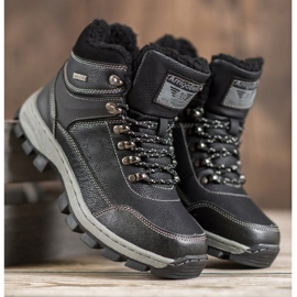 Arrigo Bello Zimske čizme na vezanje crna 1