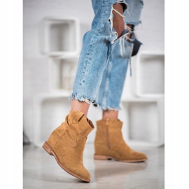 Bella Paris Kaubojske čizme na klin smeđa 2