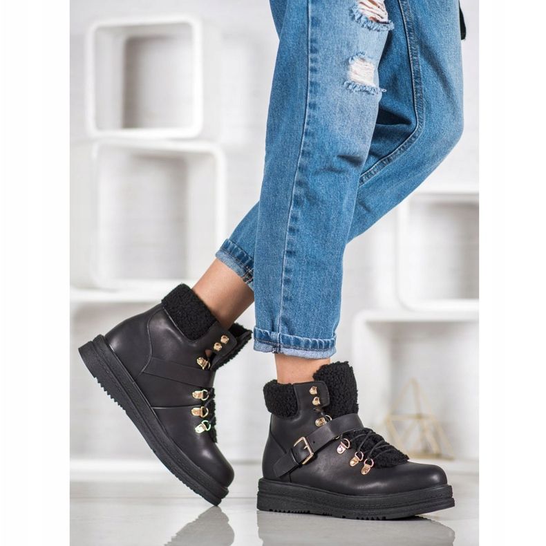 Elegantne čizme VICES crna 1