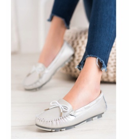 Filippo Lagane kožne mokasine siva 1