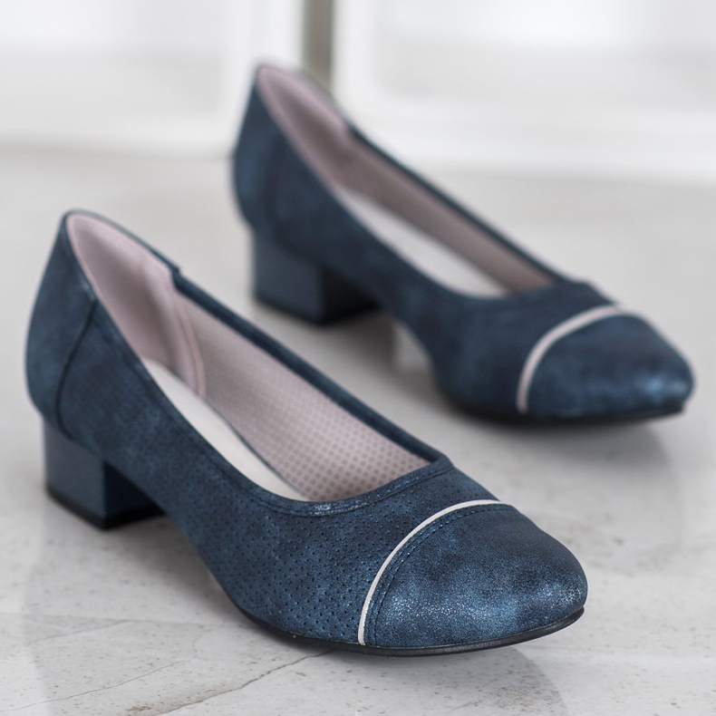 Goodin Ažurne pumpe na stupu plava 1