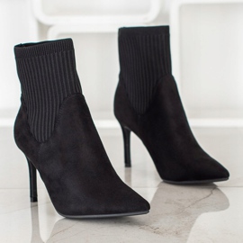 VINCEZA klizne čizme crno 1