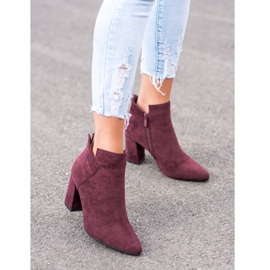 VINCEZA visoke čizme crvena 2