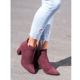 VINCEZA visoke čizme crvena 1