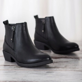 Bella Paris Tople čizme s patentnim zatvaračem crna 2