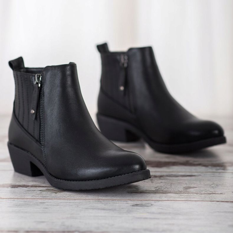 Bella Paris Tople čizme s patentnim zatvaračem crna 2