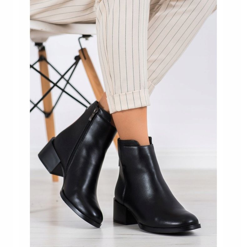 Filippo Udobne crne čizme crna 2