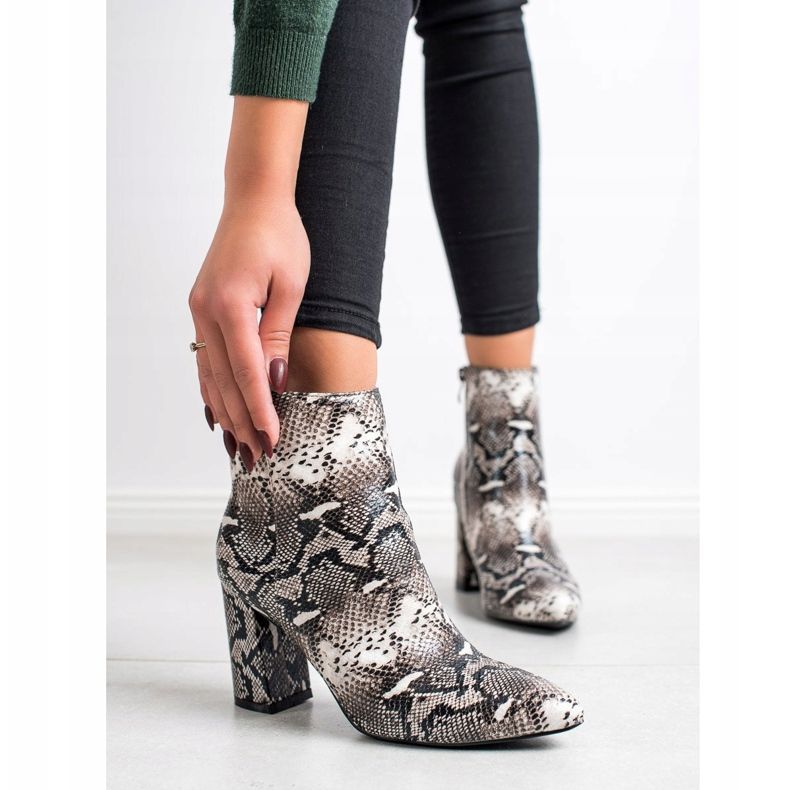 Goodin Čizme u ispisu zmija Spitz raznobojna 1