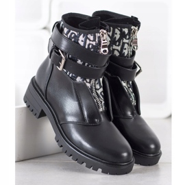 Seastar Moderne torbe s patentnim zatvaračem crna 2