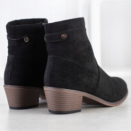 Camo Ležerne čizme na postu crno 1