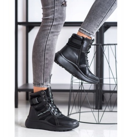 SHELOVET Izolirane sportske čizme crno 1