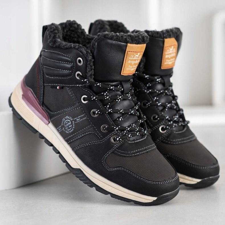 Arrigo Bello Crne treking cipele crna 1