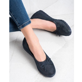 Filippo Elegantne balerinke s kratkim mornarsko plava plava 1