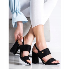 Goodin Sandale na širokom šanku crna 2