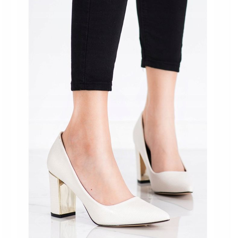 Goodin Elegantne pumpe na štiklama bež 1