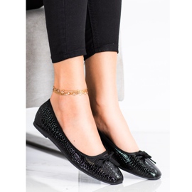 Goodin Balerine od eko kože crna 1