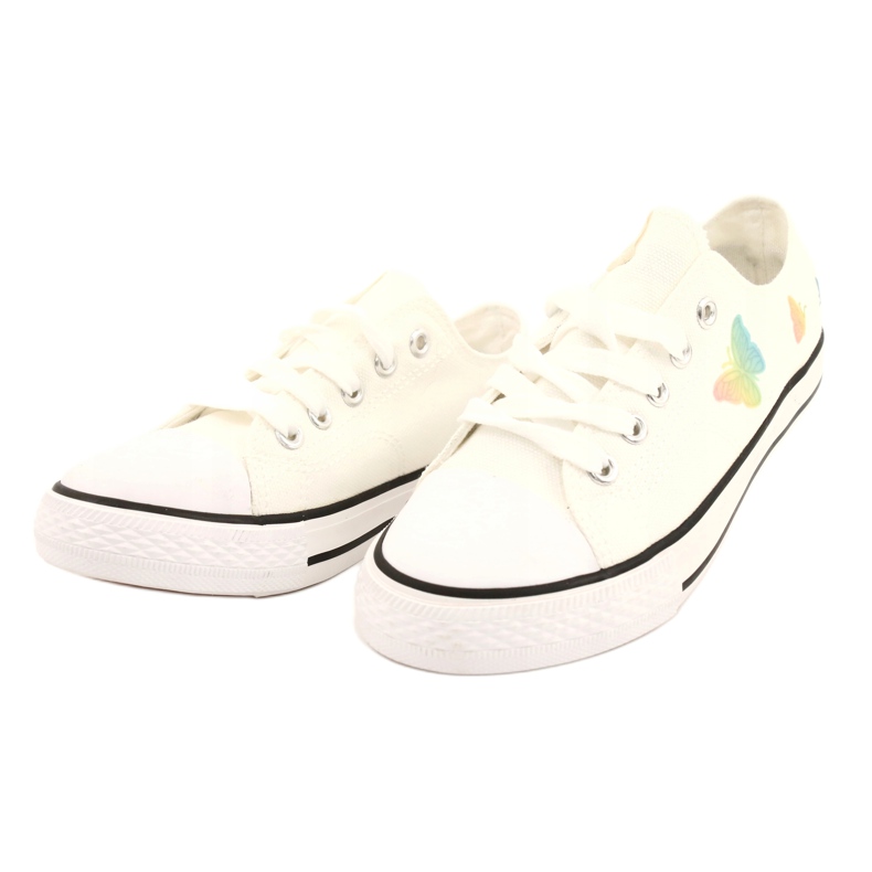 NEWS Bijele tenisice s vezanim leptirima 21DZ35-3585 bijela 1