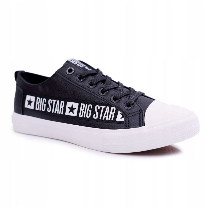 Muške tenisice Big Star Black EE174069 bijela crno 3