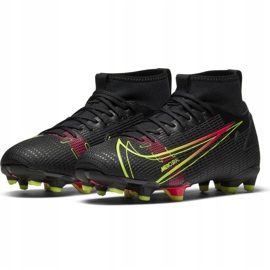 Nike Mercurial Superfly 8 Academy Mg Jr CV1127 090 nogometne cipele crno 2