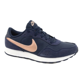 Cipele Nike Md Valiant (GS) Jr CN8558-401 tamnoplava zlatni 1
