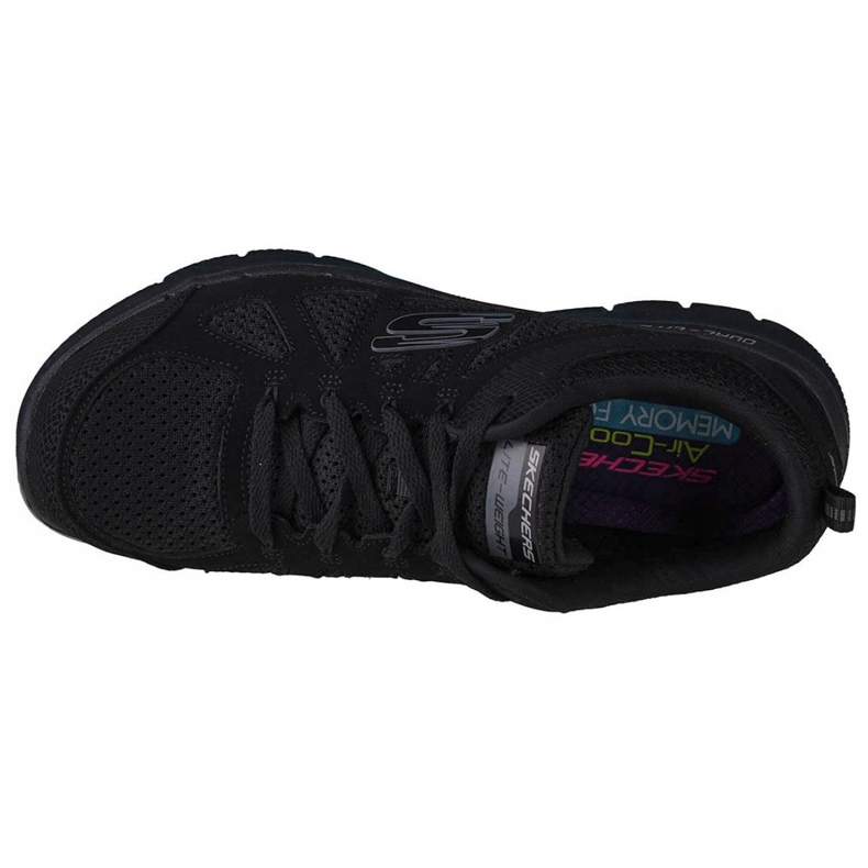 Skechers Flex Appeal 2.0 pojednostavljen W 12761-BBK crna 2