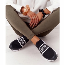 Sportske cipele Slip-On Memory Foam Big Star HH274536 Crna crno 1