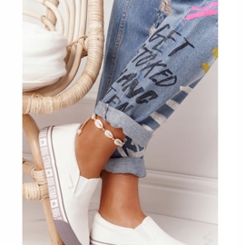 Ženske tenisice Slip-on Big Star HH274007 bijele bijela 2