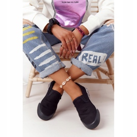 Ženske tenisice Slip-on Big Star HH274012 Crne crna 2