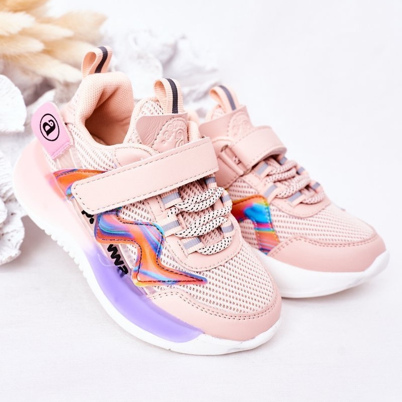 Apawwa Dječje sportske cipele Tenisice Pink Jump Jump ružičasta 2