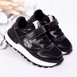 Apawwa Dječje sportske cipele Tenisice Black Skatepark crno 2