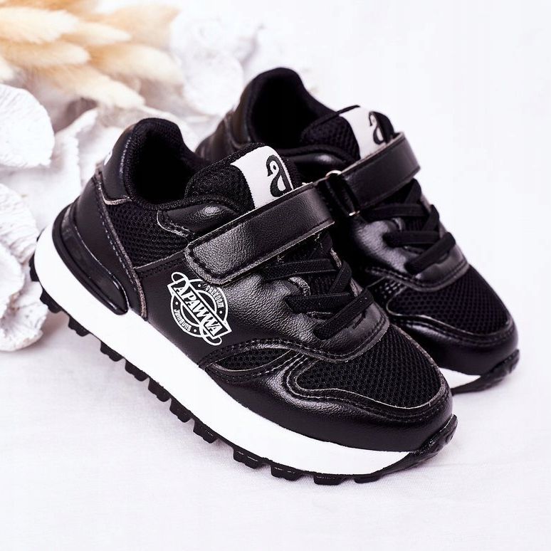 Apawwa Dječje sportske cipele Tenisice Black Skatepark crno 2