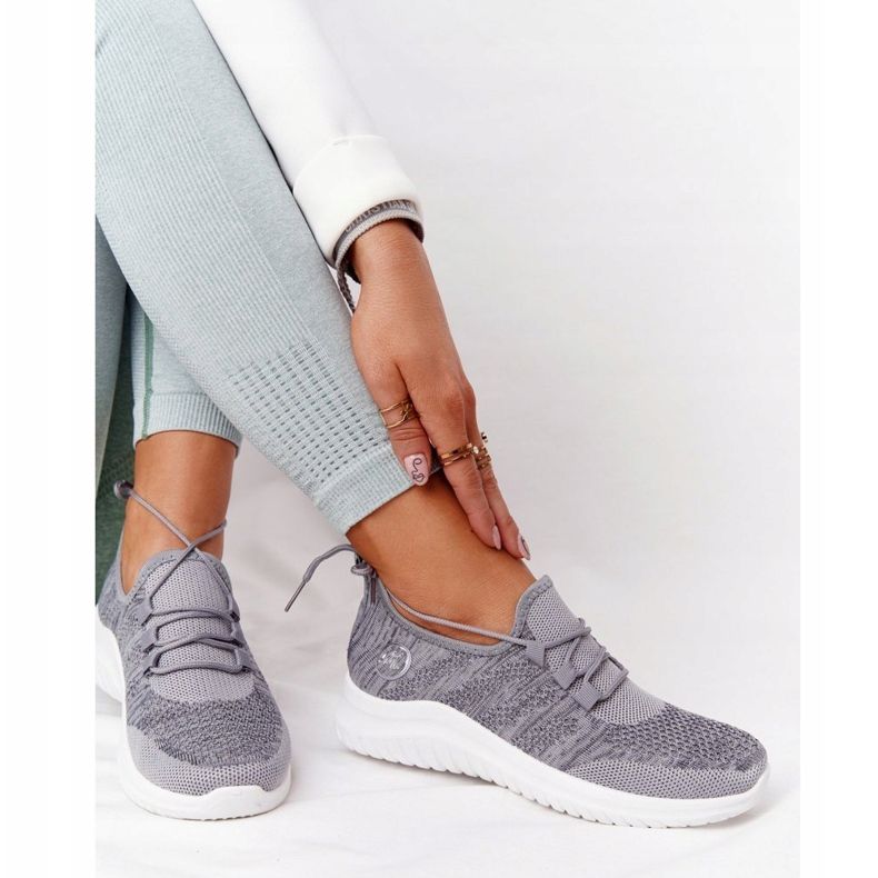 Ženske sportske cipele Grey Workout siva 1