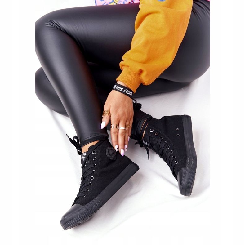 Visoke tenisice Big Star FF274A170 Crne crno 2