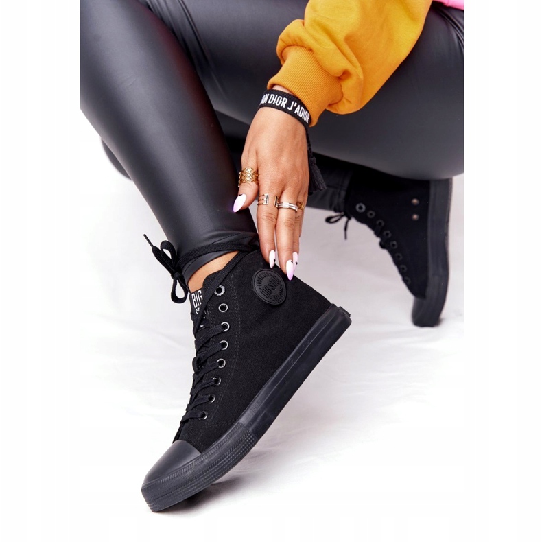 Visoke tenisice Big Star FF274A170 Crne crna 1