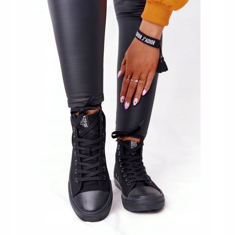 Visoke tenisice Big Star FF274A170 Crne crna 4