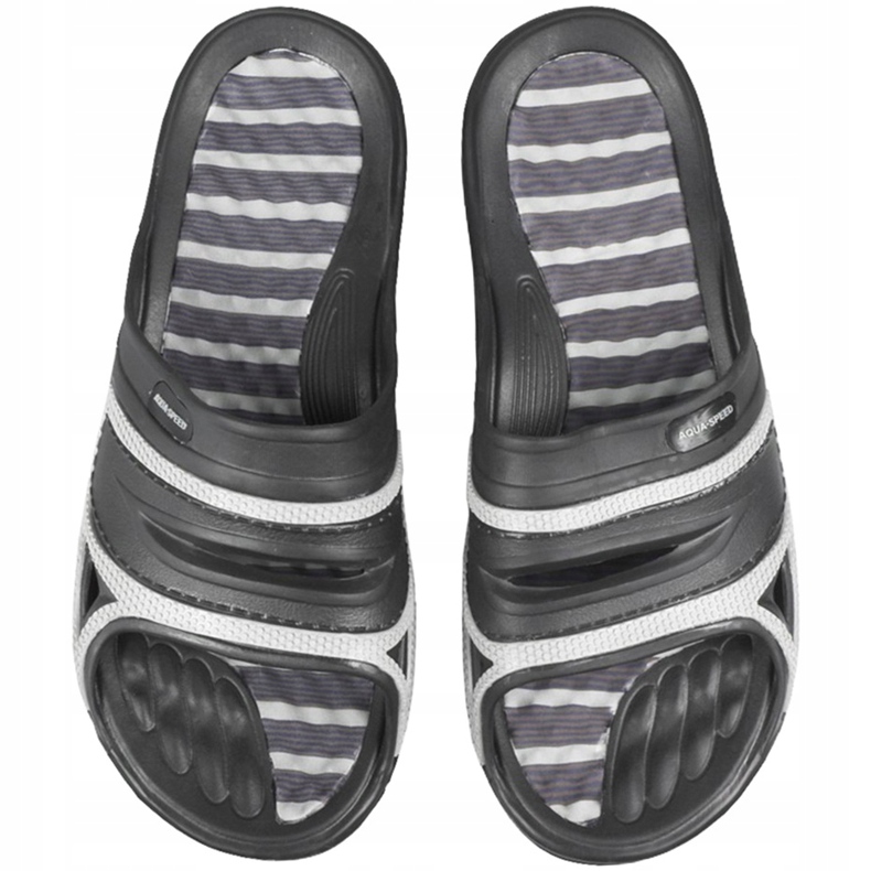 Aqua-Speed ​​Tahiti muške papuče crne boje 07 crna 1