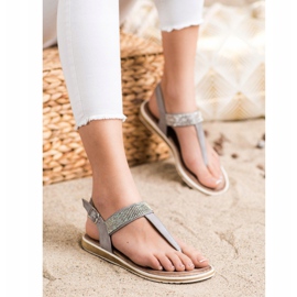 S. BARSKI Sandale japanskog S.BARSKOG siva 2