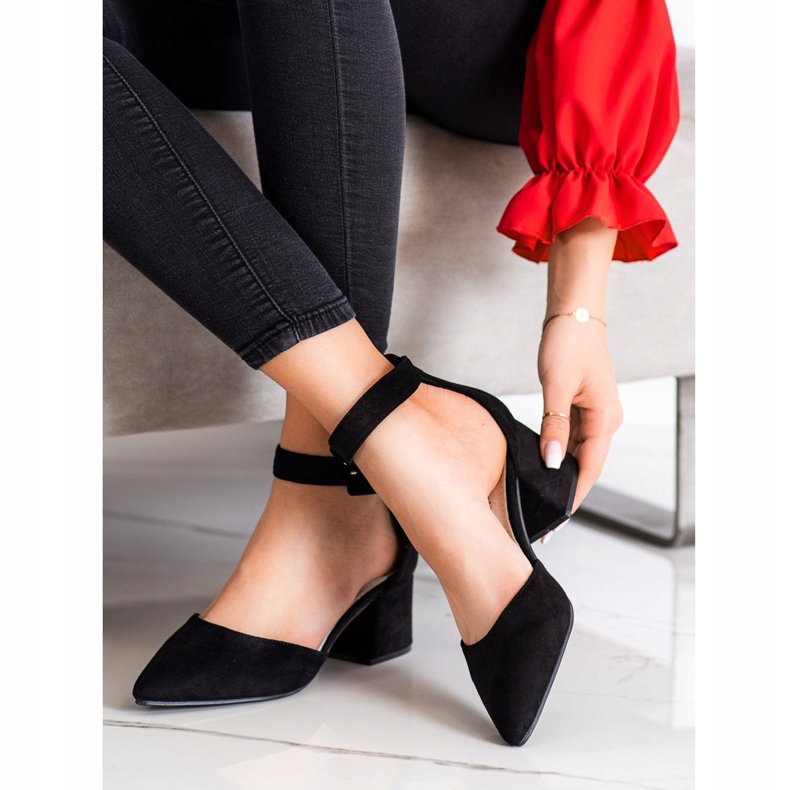 Goodin Pumpe sa kopčom crna 1