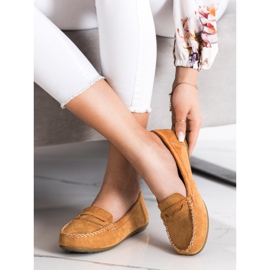 Super Me Natikače od antilopa od devine devedese smeđa 1