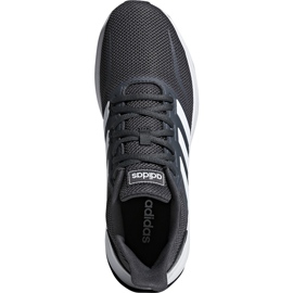 Sive muške cipele Adidas Runfalcon F36200 bijela siva 1