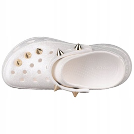 Crocs Classic Bae Glitter Stud Clog W 206783-100 bijela zlatna 2